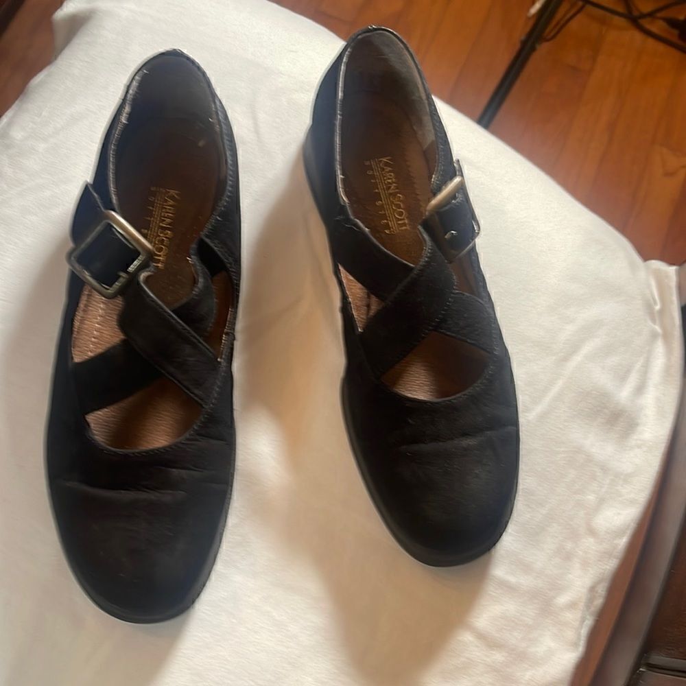 Karen Scott Soft Steps Suede/Leather Shoes